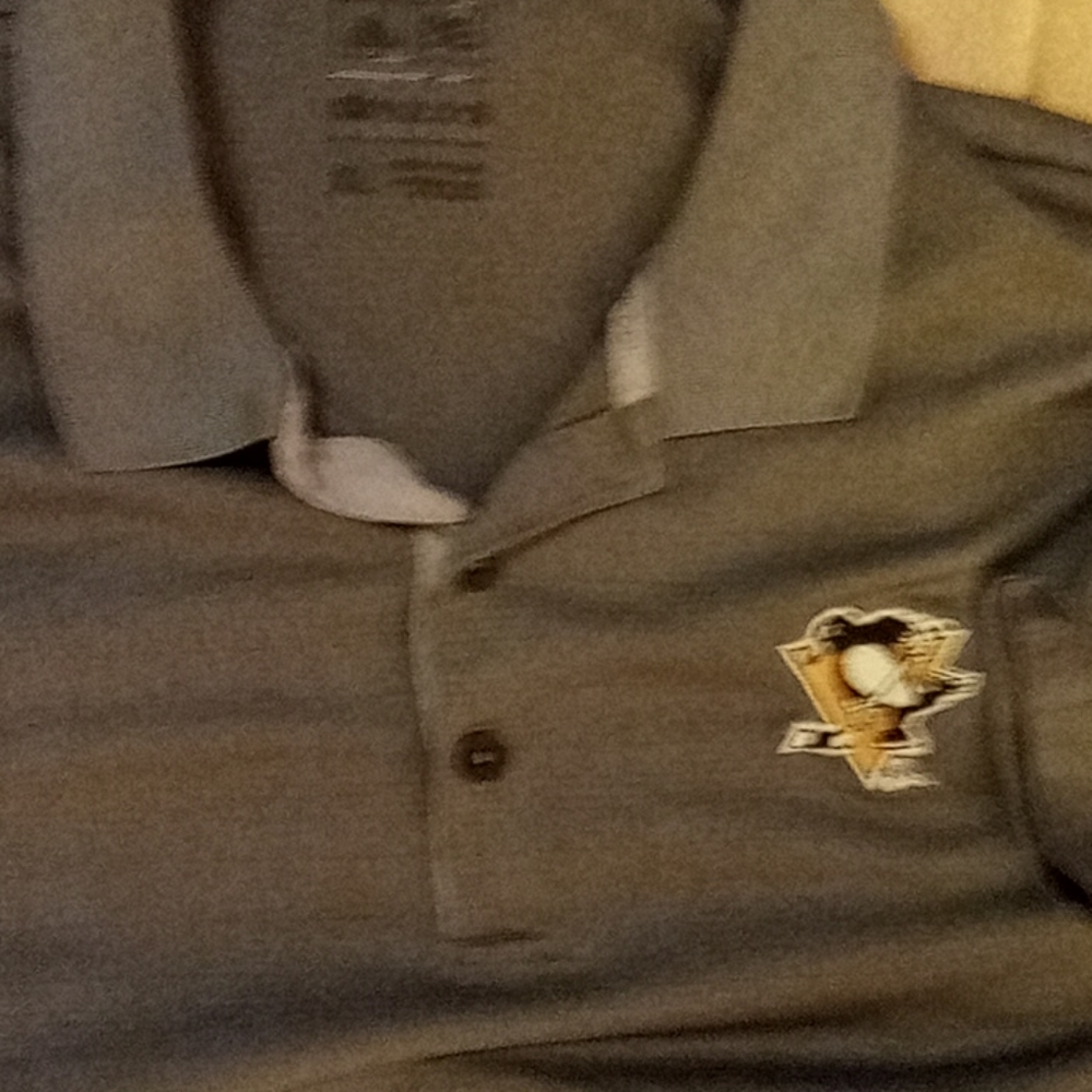 Mens Adidas penguin logo polo shirt